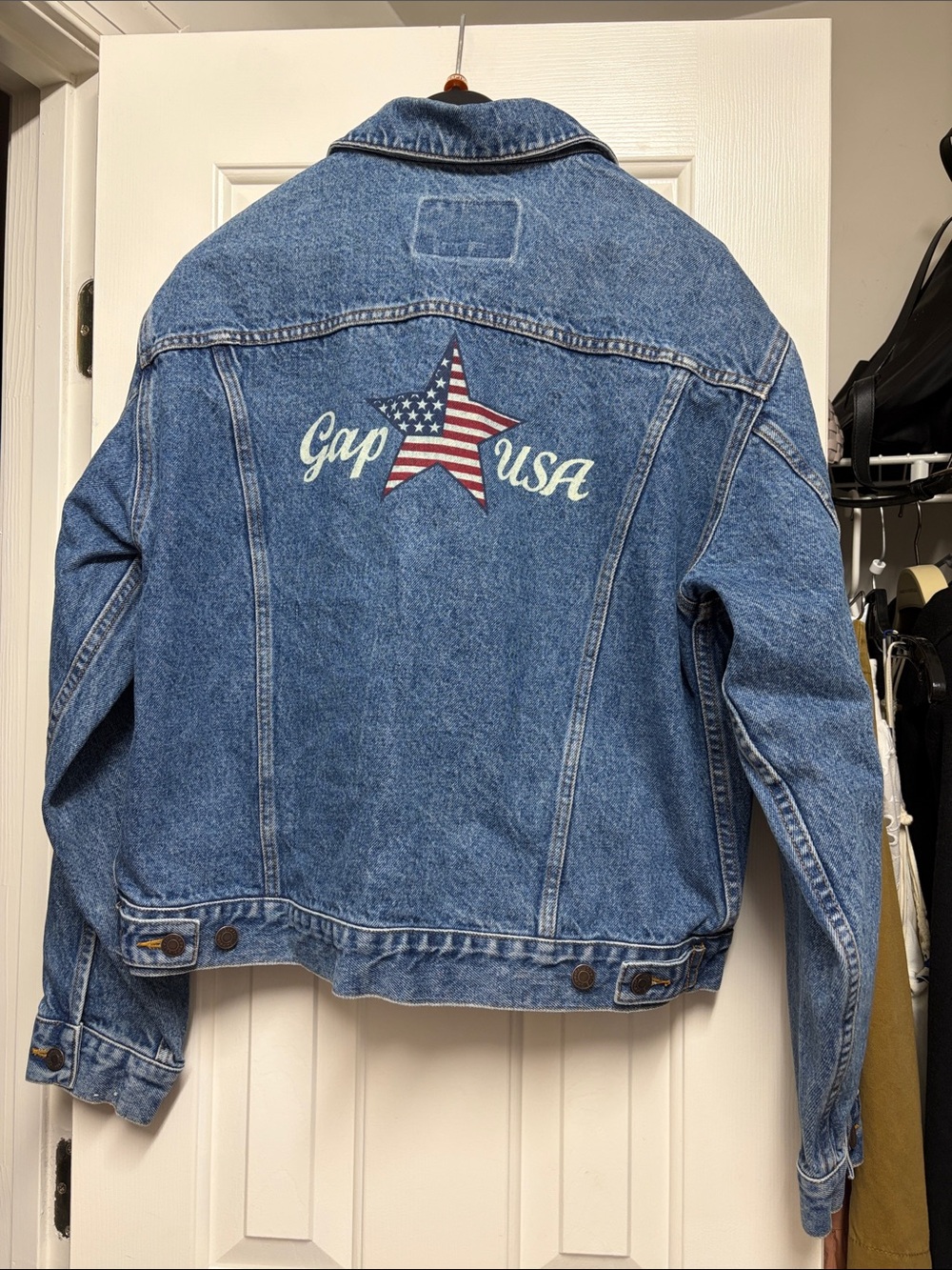 Vintage GAP Denim Jacket with American Star